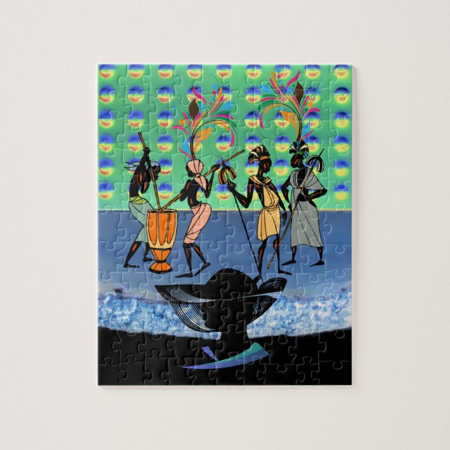 Puzzles African Women (Vertical)