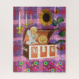 Puzzles Angel Sunflower