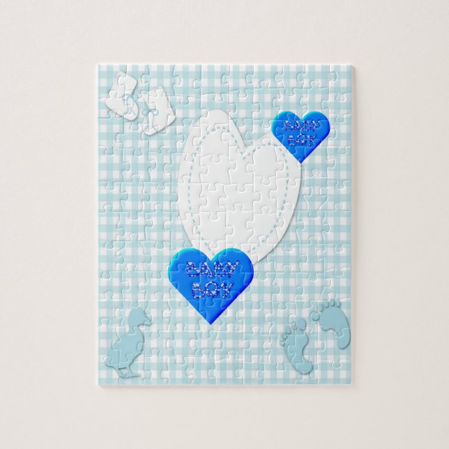 Puzzles Baby Boy Blue (Vertical)