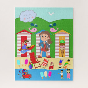 Puzzles Beach Fun Ice Cream