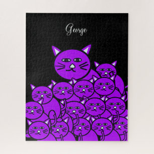 Puzzles Black Cats
