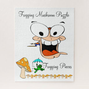 Puzzles Cactus White Frogging Mushroom Pieces 