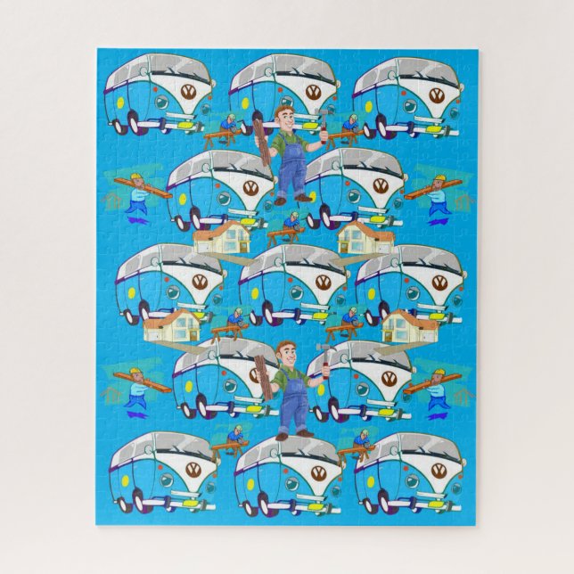 Puzzles Carpenter Tools (Vertical)