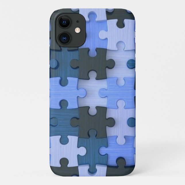 Puzzles Case-Mate iPhone 11 Case (Back)