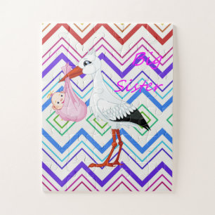 Puzzles Challenging Big Sister Stripe