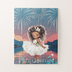 PUZZLES: CHILD African American Princess Jigsaw Puzzle