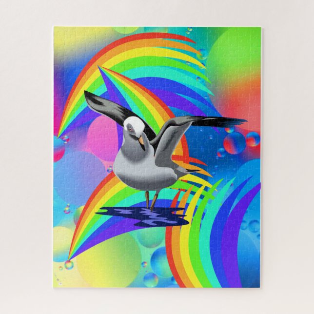 Puzzles Colourful Colours Seagulls (Vertical)