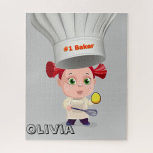 Puzzles Grey Baker Bakery