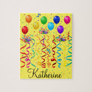 Puzzles Happy Birthday Balloons