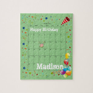 Puzzles, Happy Birthday January 2022 Jigsaw Puzzle