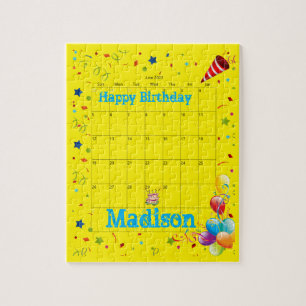 Puzzles, Happy Birthday June 2022 Jigsaw Puzzle