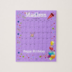 Puzzles,Happy Birthday November 2022 Jigsaw Puzzle