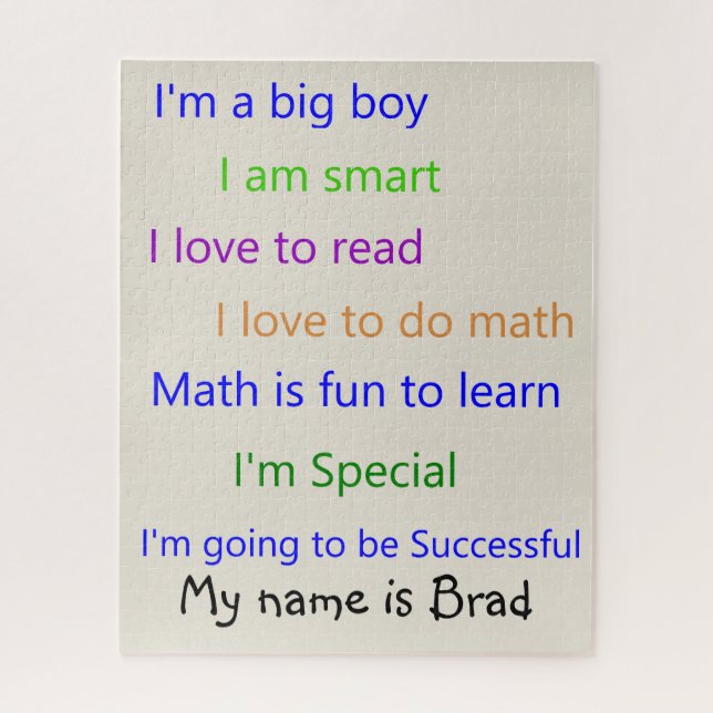 Puzzles I am Special  (Vertical)