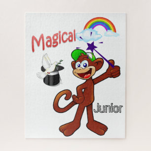 Puzzles Monkey Magical Rainbow