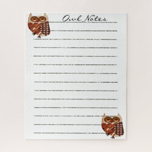 Puzzles Owl Notes 