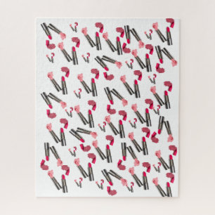 Puzzles Red Lipstick Makeup