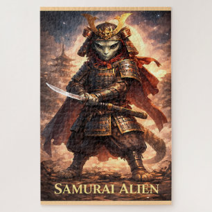 PUZZLES: Samurai Alien Fantasy Kids Children Jigsaw Puzzle