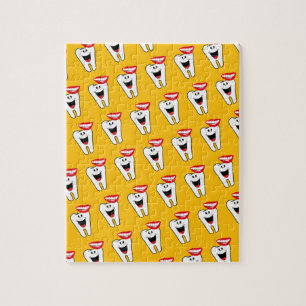 Puzzles Tooth Mouth Lips Dentist