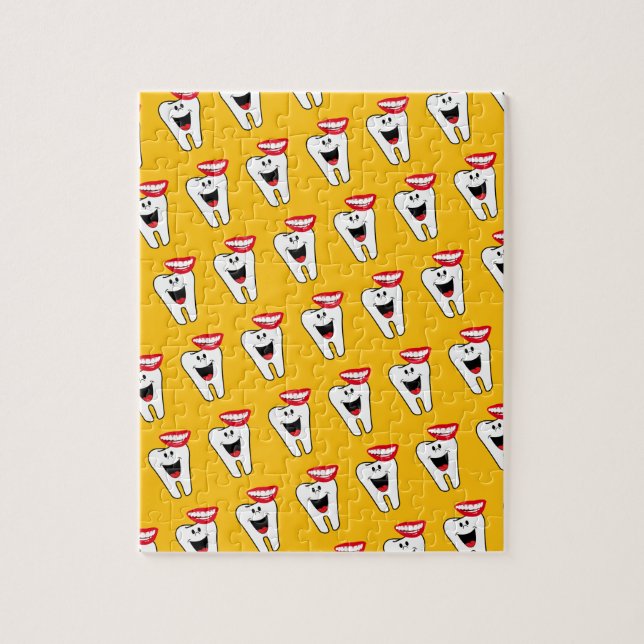 Puzzles Tooth Mouth Lips Dentist (Vertical)