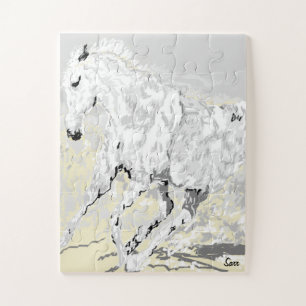 Puzzles / White Stallion