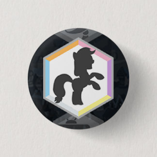 PVL ButtonHorse #1 3 Cm Round Badge