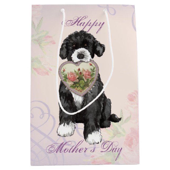PWD Heart Mum Medium Gift Bag (Front)