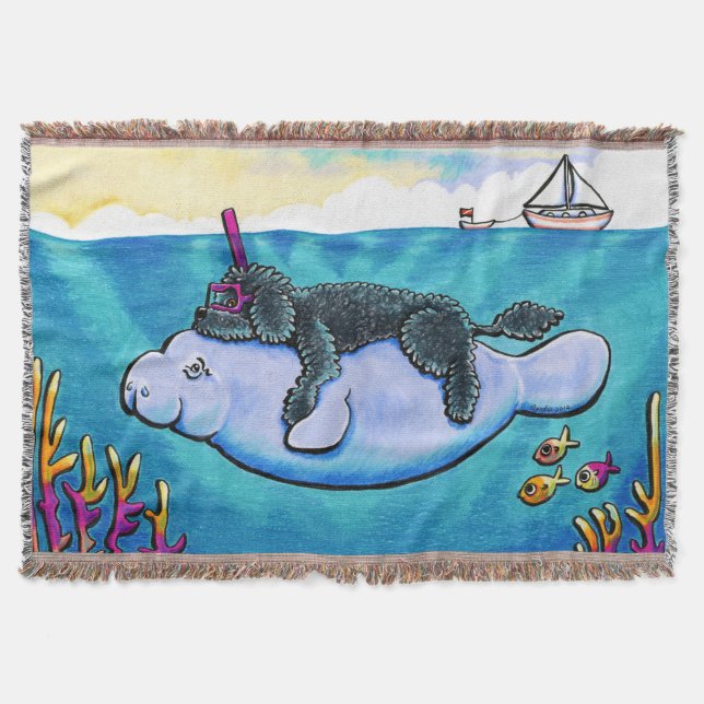 PWD Water Babies Throw Blanket (Front)