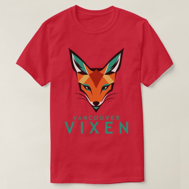 PWHL Vancouver Vixen T-Shirt (Design Front)