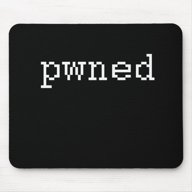 pwned mouse mat (Front)