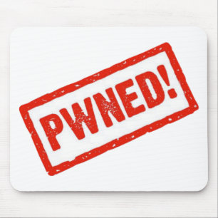PWNED MOUSE MAT