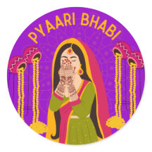 Pyari Bhabi Desi Shaadi Mehndi Design