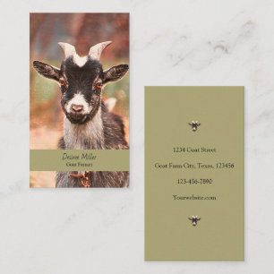 Pygmy Goat Country Farm Business Card
