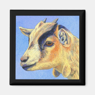 Pygmy Goat Magnet - "Sunny Goat"