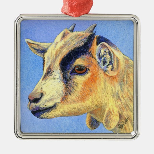 Pygmy Goat Ornament (Front)