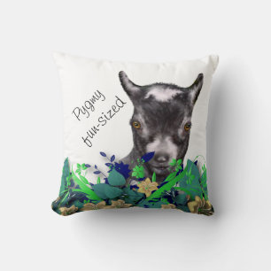 Pygmy Goat Painting Herd Name Goat Pillow
