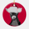 Pygmy Goat Santa Hat Christmas Ornament
