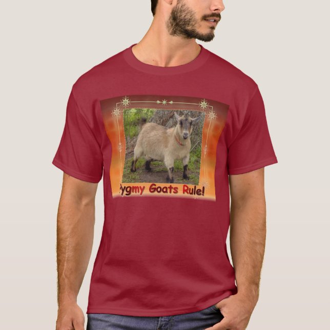 pygmy goats rule t-shirt (Front)