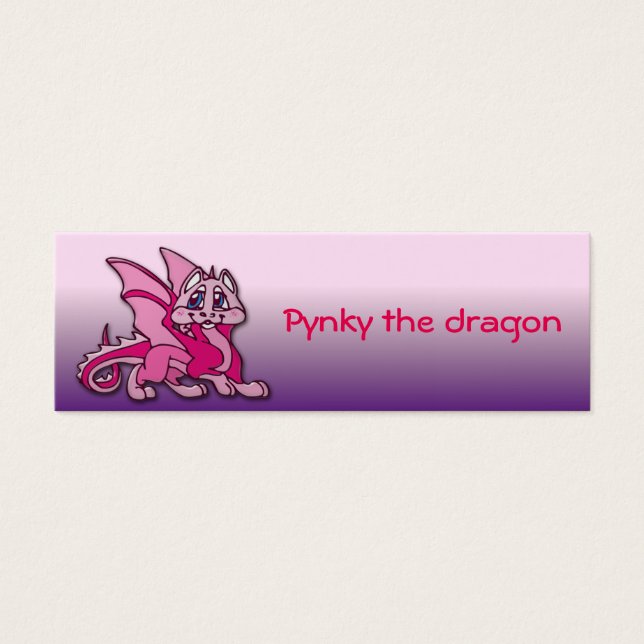 Pynky the dragon (Front)