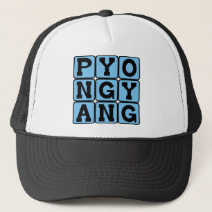 Pyongyang, Capital of North Korea Trucker Hat