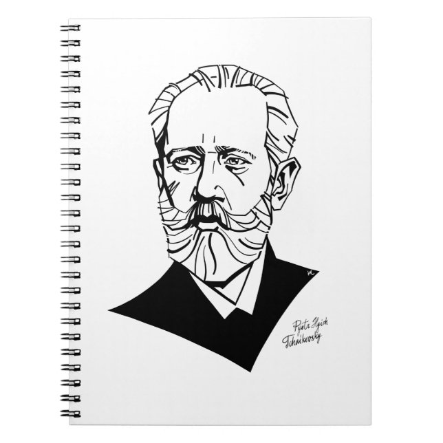 Pyotr Tchaikovsky Notebook (Front)