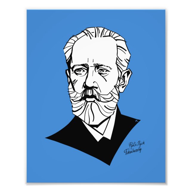 Pyotr Tchaikovsky Photo Print (Front)