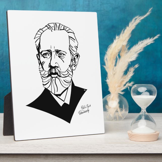 Pyotr Tchaikovsky Plaque (Side)
