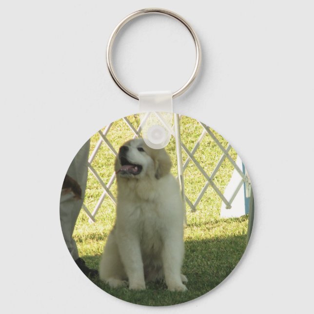 Pyr Puppy Key Ring (Front)