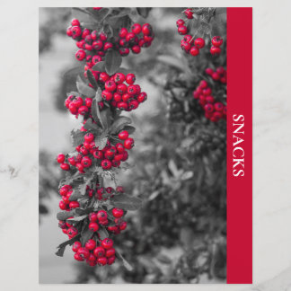 Pyracantha Berry Snacks Recipe Divider