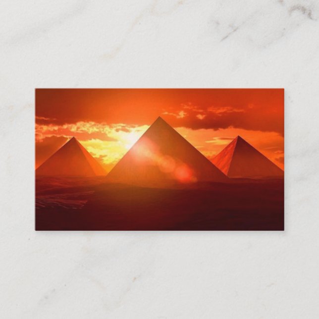 Pyramid Business Card (Front)