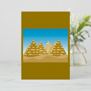 Pyramid City Invitation