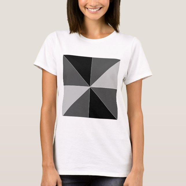 Pyramid Design T-Shirt (Front)