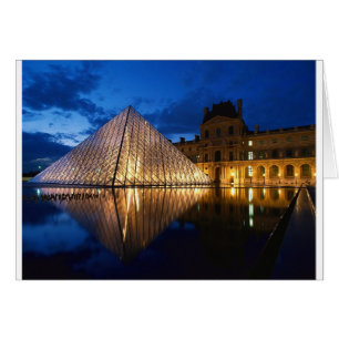Pyramid in Louvre Museum,Paris,France