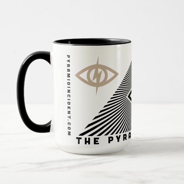Pyramid Incident Big Mug - 15 oz (Left)