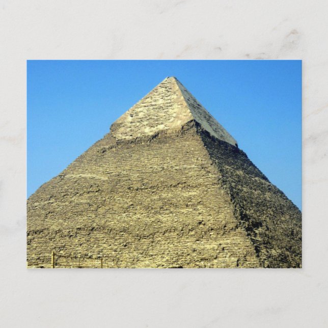 pyramid khafre top postcard (Front)